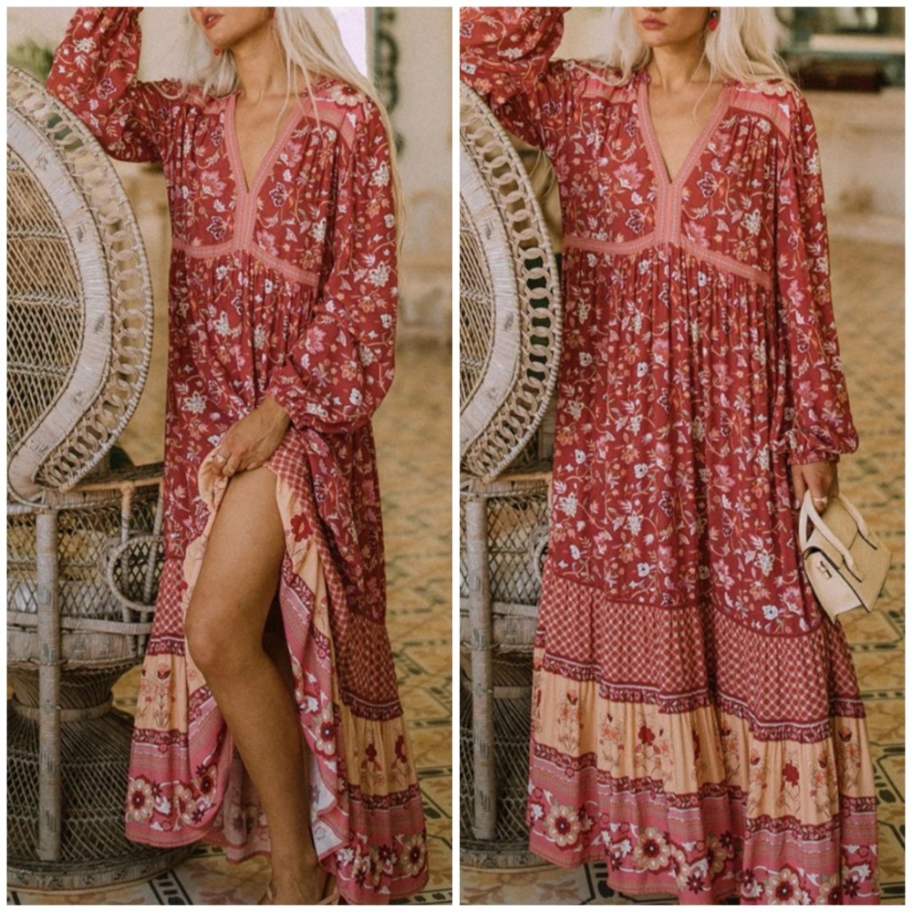 NWOT SPELL Portobello Gown